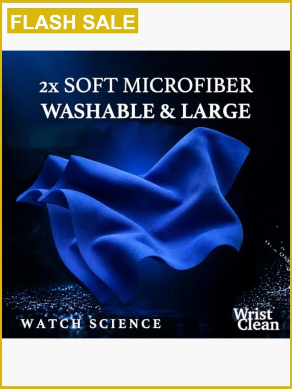 Watch Cleaning Kit with Microsuds Tech, 50ml Foam + 4oz Refill